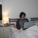 Christian: mit Fieber im Bett
