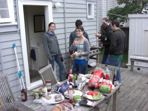 BBQ ab und an im Garten