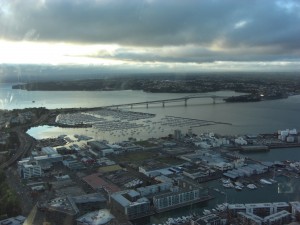 Auckland von oben (Skytower)